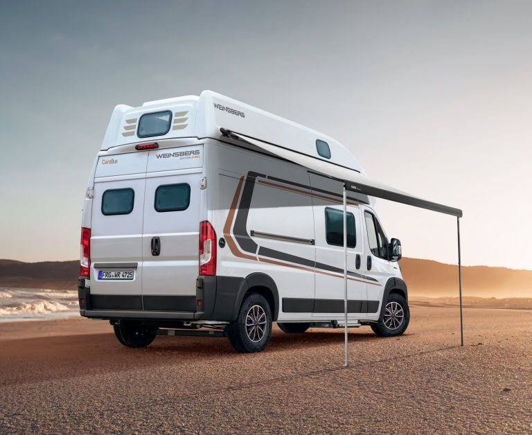 Weinsberg CaraBus EDITION FIRE Automatik Kastenwagen Innenraum - Hochwertige Camping Ausstattung mit 3 Schlafplätzen